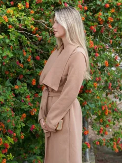 Abrigos Y Chaquetas|Chaquetas De Mujer-Mariquita Trasquilá ABRIGO MAXI SOLAPA