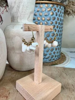 Joyas-Mariquita Trasquilá ARGOLLAS CON PIEDRAS