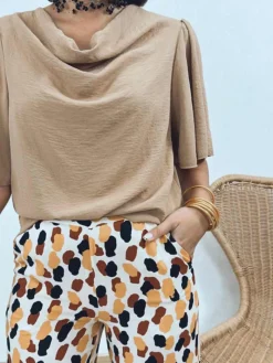 Blusas Y Camisas De Mujer|Blusas Y Tops De Fiesta-Mariquita Trasquilá BLUSA FLUIDA KITY