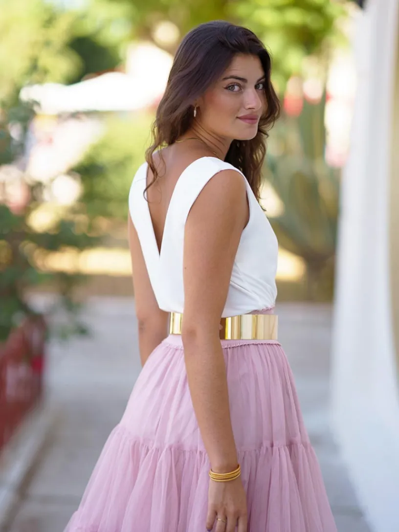 Blusas Y Camisas De Mujer|Blusas Y Tops De Fiesta-Mariquita Trasquilá BODY ALICIA