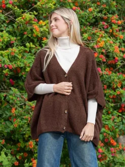 Jerséis Y Sudaderas De Mujer|Abrigos Y Chaquetas-Mariquita Trasquilá CARDIGAN PUNTO OVERSIZE