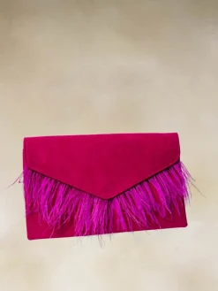 Bolsos De Fiesta-Mariquita Trasquilá CARTERA PLUMAS