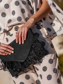 Bolsos De Fiesta-Mariquita Trasquilá CARTERA PLUMAS