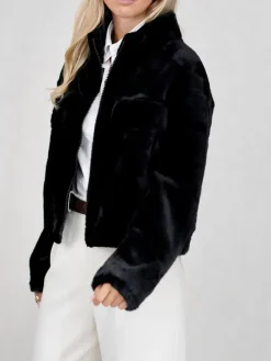 Abrigos Y Chaquetas|Chaquetas De Mujer-Mariquita Trasquilá CAZADORA PELO GLOBO