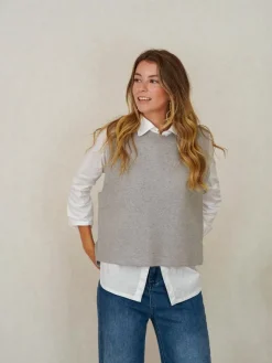 Jerséis Y Sudaderas De Mujer-Mariquita Trasquilá CHALECO PUNTO