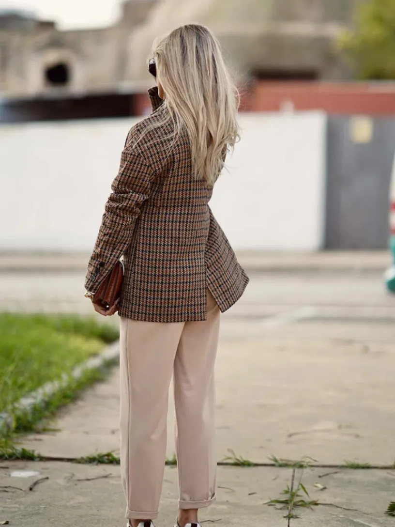 Abrigos Y Chaquetas-Mariquita Trasquilá CHAQUETA CUADROS TARTAN
