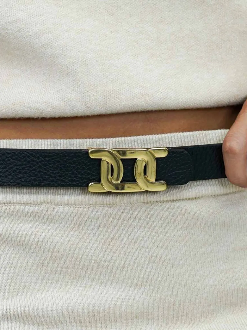 Cinturones De Mujer-Mariquita Trasquilá CINTURON HEBILLA ENLACE