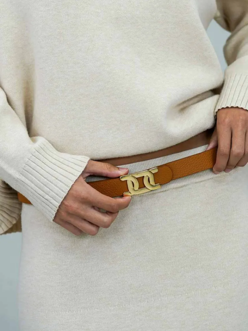 Cinturones De Mujer-Mariquita Trasquilá CINTURON HEBILLA ENLACE