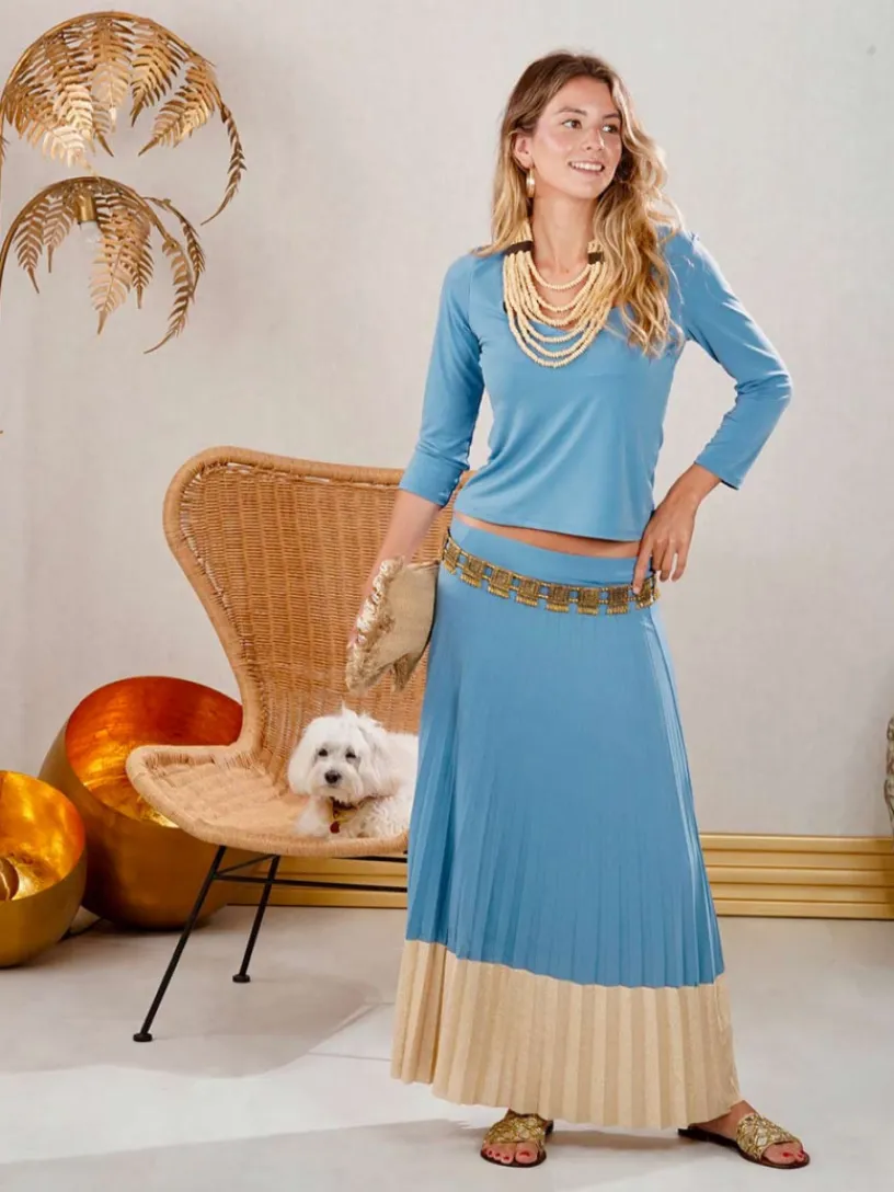 Faldas De Mujer|Vestidos De Mujer-Mariquita Trasquilá CONJUNTO COLECCION RIO