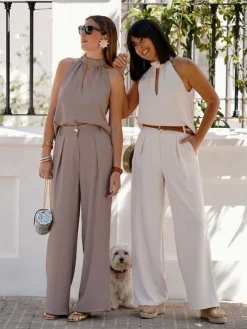 Vestidos De Mujer|Pantalones De Fiesta-Mariquita Trasquilá CONJUNTO MAXIMA