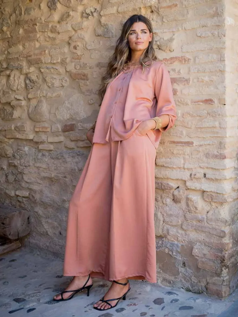 Pantalones De Mujer|Vestidos De Mujer-Mariquita Trasquilá CONJUNTO NUBE