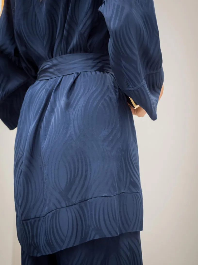 Pantalones De Fiesta|Trajes De Chaqueta-Mariquita Trasquilá CONJUNTO TAVOLARA AzulMarino
