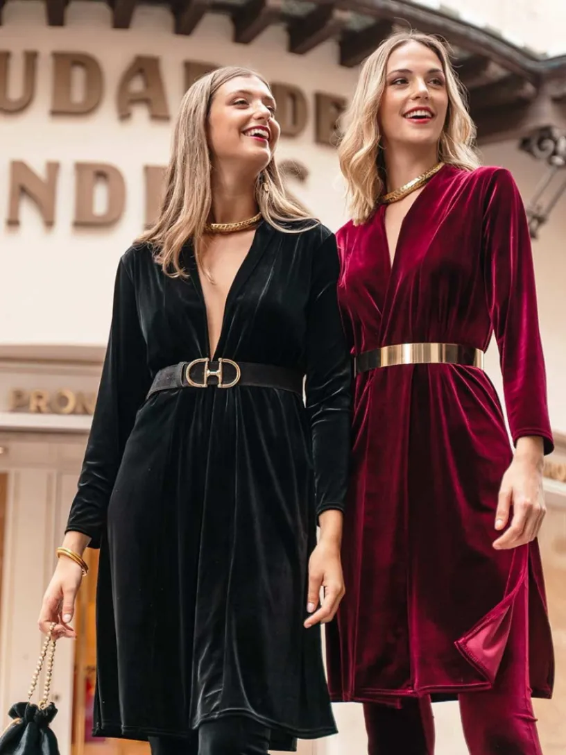 Pantalones De Mujer|Chaquetas De Mujer-Mariquita Trasquilá CONJUNTO TERCIOPELO