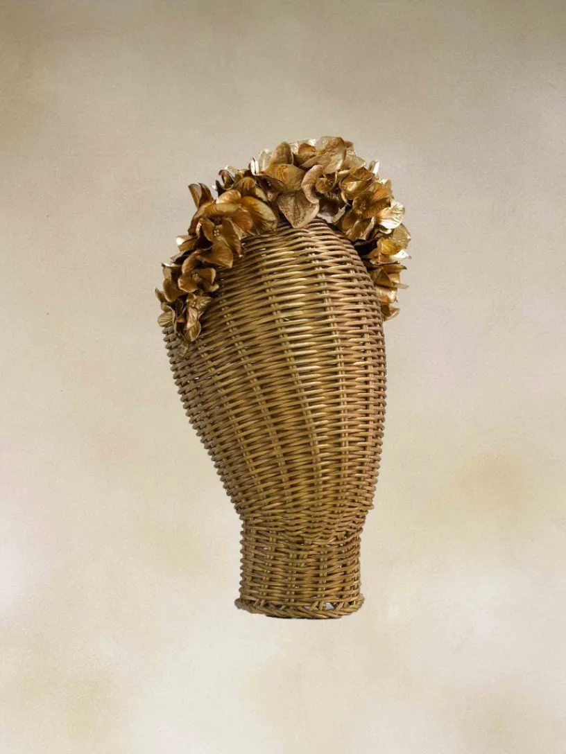 Diademas|Tocados-Mariquita Trasquilá DIADEMA DORADA TARFIA Dorado