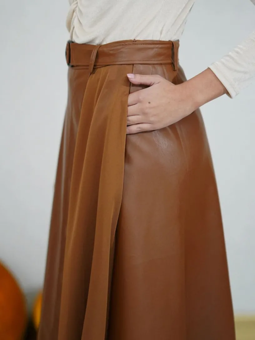 Faldas De Mujer-Mariquita Trasquilá FALDA BICOLOR LUXE