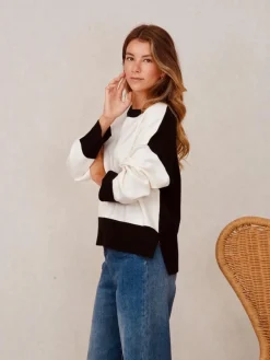 Jerséis Y Sudaderas De Mujer-Mariquita Trasquilá JERSEY BICOLOR