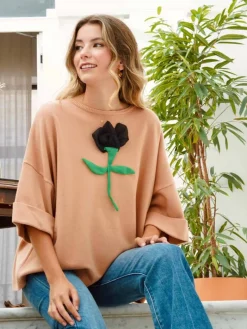 Jerséis Y Sudaderas De Mujer-Mariquita Trasquilá JERSEY LIRIO