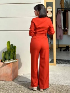 Pantalones De Mujer|Vestidos De Mujer-Mariquita Trasquilá MONO PRIMAVERA CHARLOT