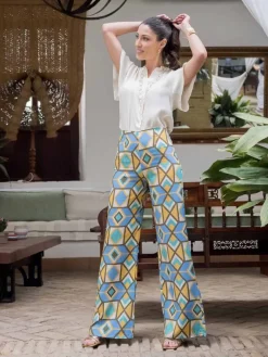 Pantalones De Mujer|Pantalones De Fiesta-Mariquita Trasquilá PANTALON DEBA AmarilloMostaza