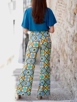 Pantalones De Mujer|Pantalones De Fiesta-Mariquita Trasquilá PANTALON DEBA AmarilloMostaza
