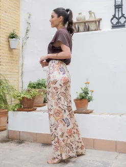 Pantalones De Fiesta-Mariquita Trasquilá PANTALON ESTAMPADO RAZZOLI