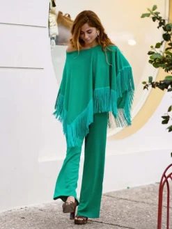 Pantalones De Mujer|Pantalones De Fiesta-Mariquita Trasquilá PANTALON ESTILO C.F.
