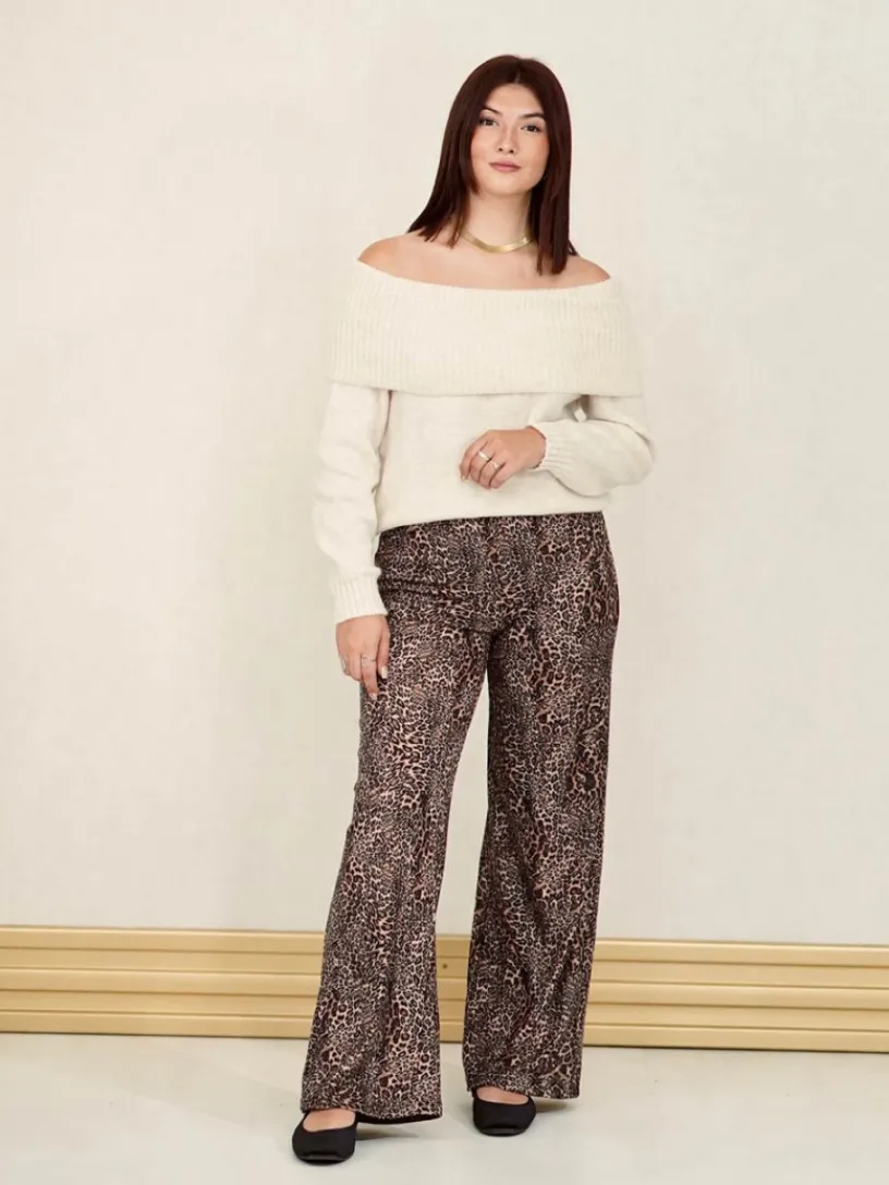 Pantalones De Mujer-Mariquita Trasquilá PANTALON LEOPARD Leopardo