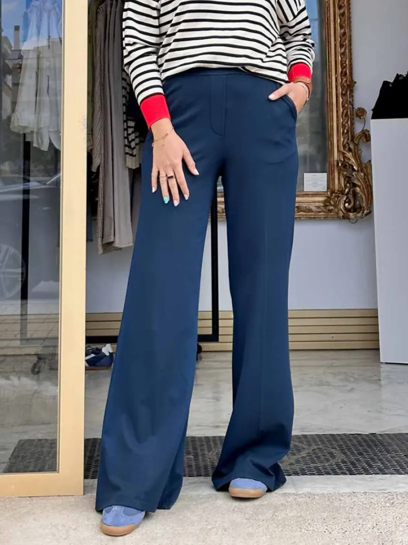 Pantalones De Mujer-Mariquita Trasquilá PANTALON PALAZZO ANOUK