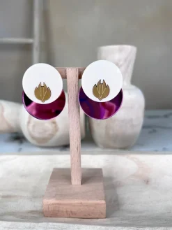 Joyas-Mariquita Trasquilá PENDIENTE DALIA