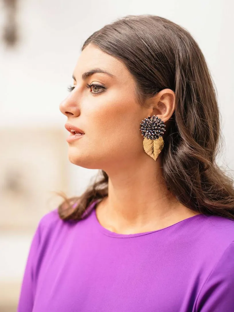 Joyas-Mariquita Trasquilá PENDIENTES EUGENIA