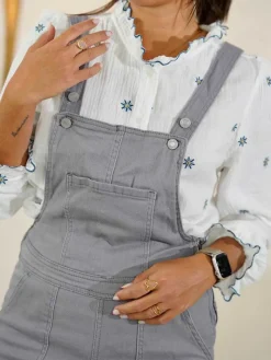 Pantalones De Mujer|Vestidos De Mujer-Mariquita Trasquilá PETO JEANS AUTUMN