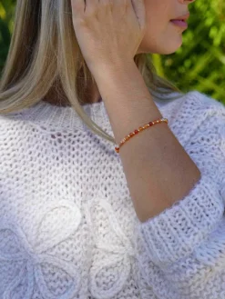 Joyas-Mariquita Trasquilá PULSERA PEACH Mandarina