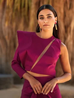 Vestidos Invitadas Boda De Día|Vestidos De Invitada Comunión-Mariquita Trasquilá TOP IRIS VERONA