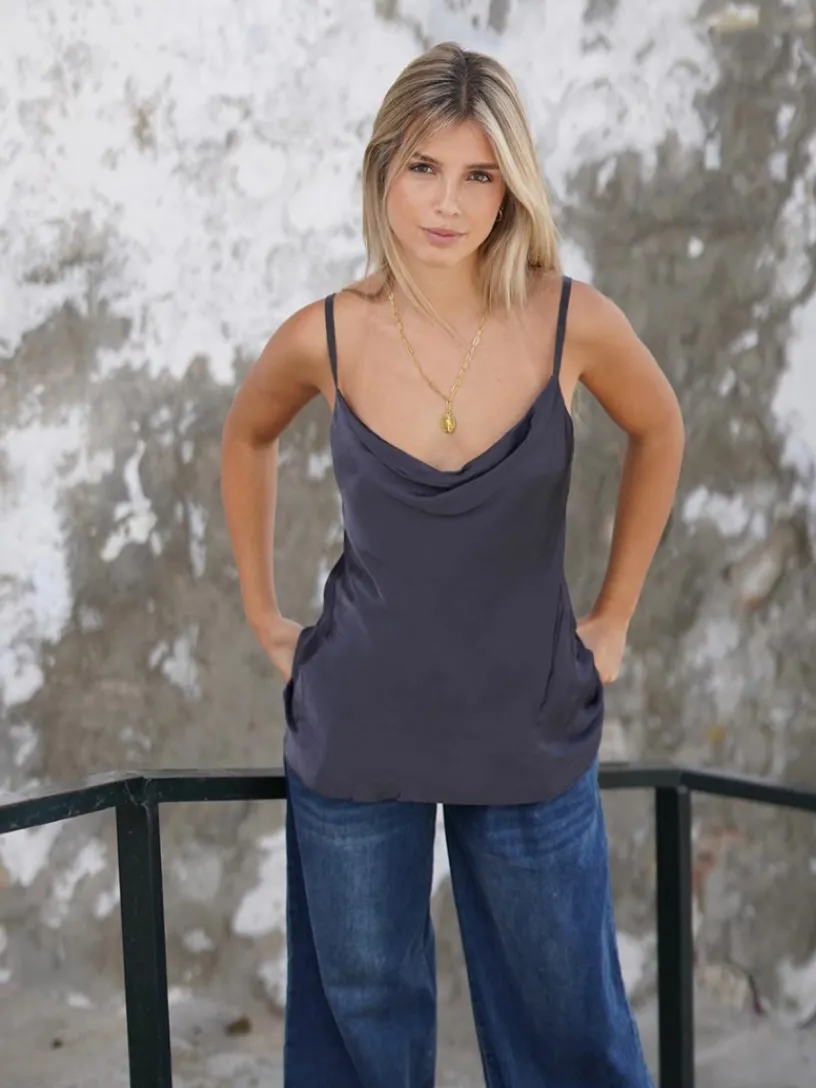 Blusas Y Camisas De Mujer|Blusas Y Tops De Fiesta-Mariquita Trasquilá TOP LENCERO WICO