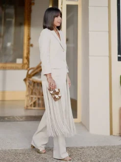 Vestidos Para Madres De Comunión|Vestidos De Novia-Mariquita Trasquilá TRAJE LEVANTE Beige