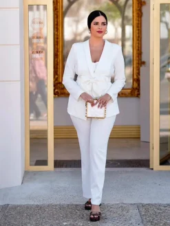 Vestidos Para Madres De Comunión|Vestidos De Novia-Mariquita Trasquilá TRAJE MIRABRAS Blanco