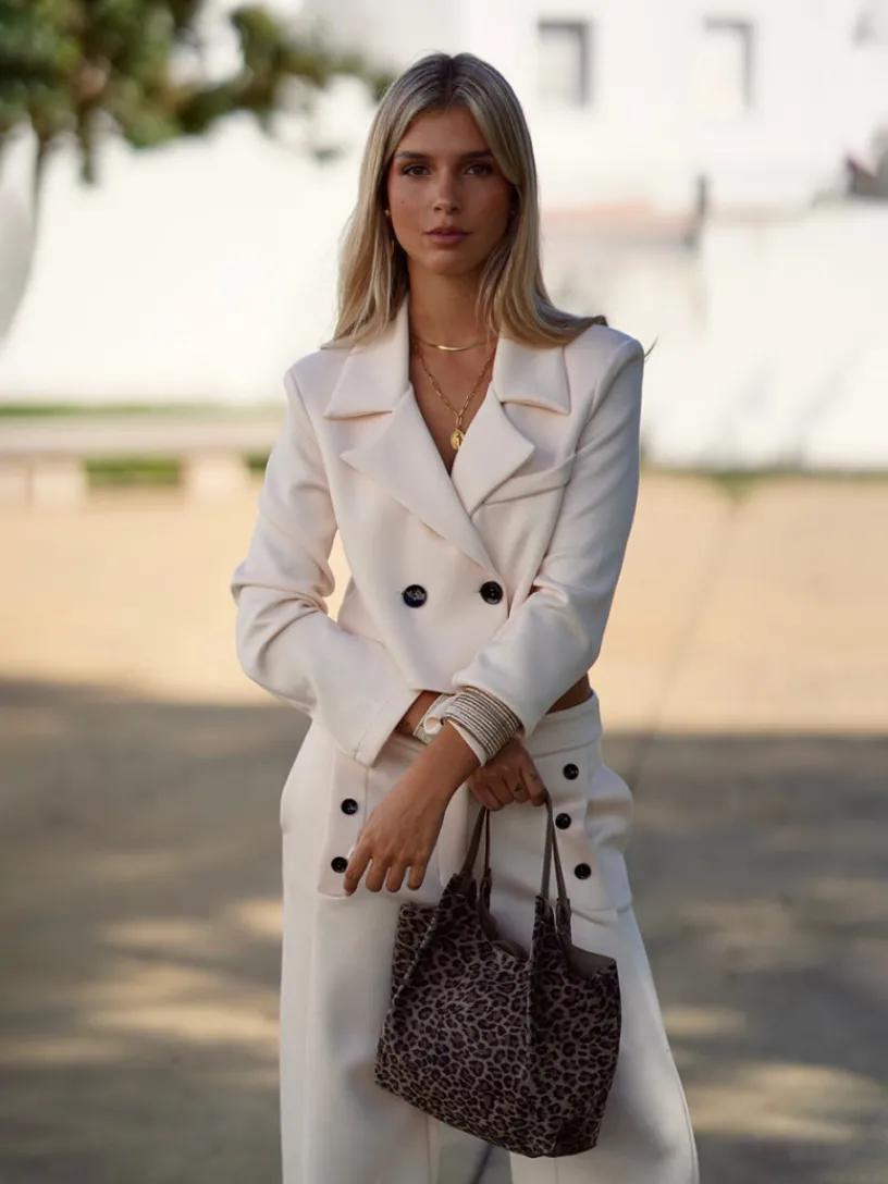 Pantalones De Mujer|Pantalones De Fiesta-Mariquita Trasquilá TRAJE MIRACLE Beige