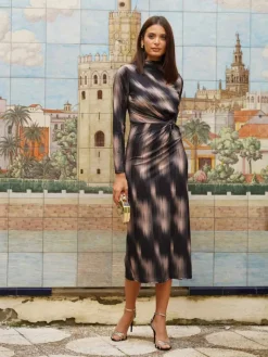 Invitadas -50 €|Vestidos Cortos De Fiesta-Mariquita Trasquilá VESTIDO ESTAMPADO MARIELA
