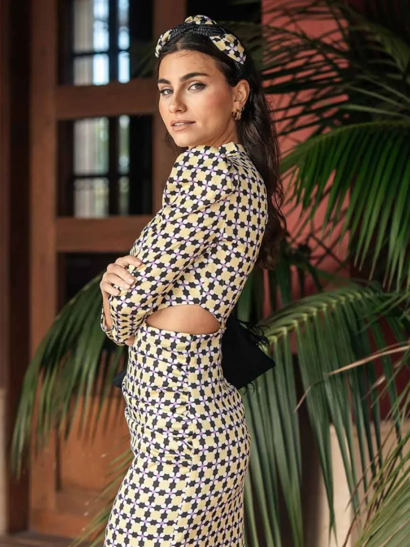 Vestidos Para Madres De Comunión|Vestidos Invitadas Boda De Día-Mariquita Trasquilá VESTIDO GENOVESA Lima