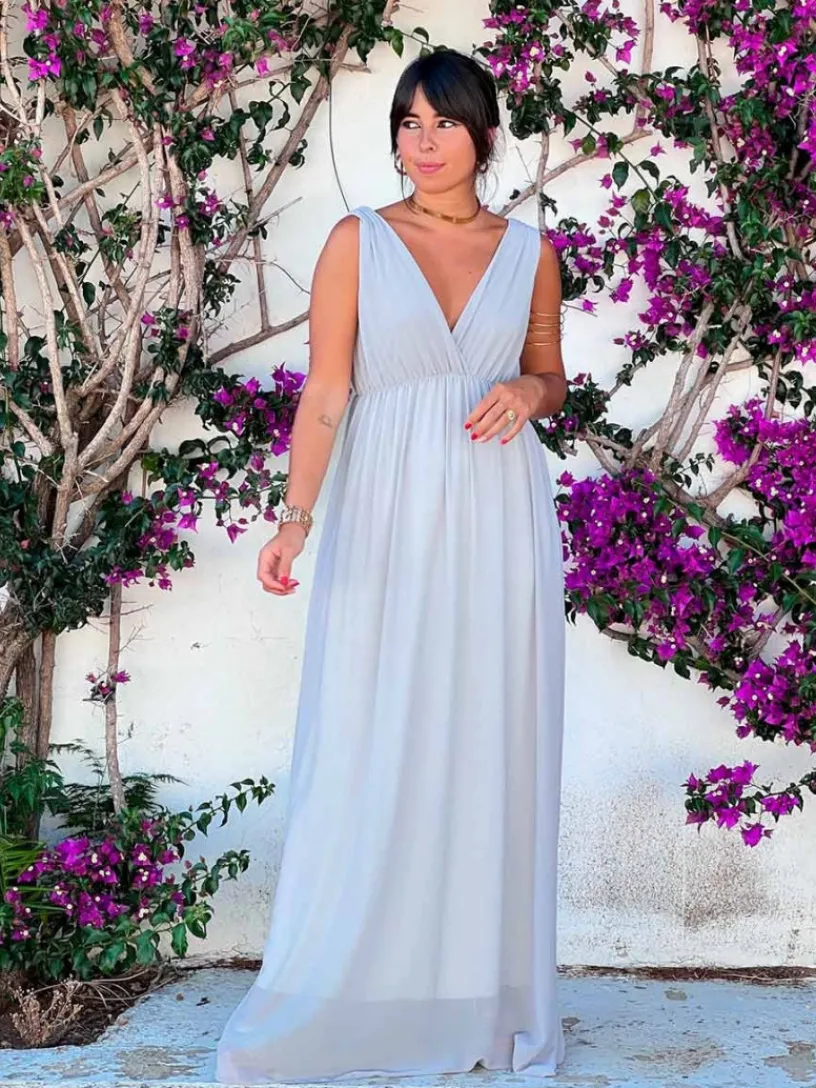 Vestidos De Graduación|Vestidos De Dama De Honor-Mariquita Trasquilá VESTIDO MARINA