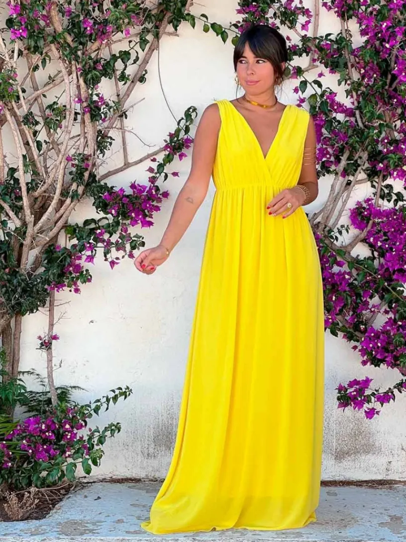 Vestidos De Graduación|Vestidos De Dama De Honor-Mariquita Trasquilá VESTIDO MARINA