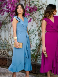 Vestidos De Mujer|Invitadas -50 €-Mariquita Trasquilá VESTIDO MIDI LIORA
