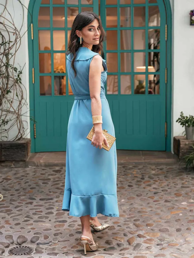 Vestidos De Mujer|Invitadas -50 €-Mariquita Trasquilá VESTIDO MIDI LIORA