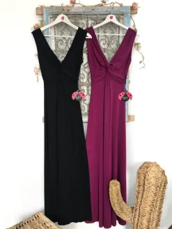 Vestidos De Graduación|Vestidos De Dama De Honor-Mariquita Trasquilá VESTIDO NUDO ADRIANA
