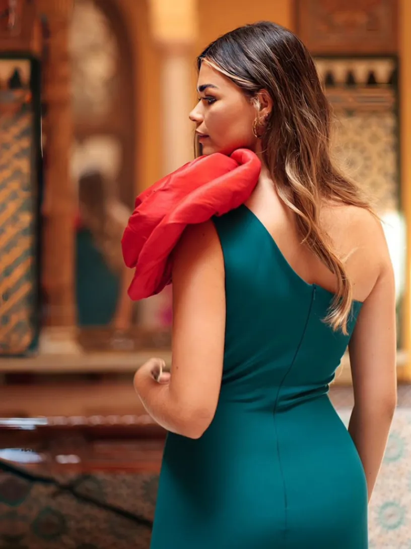 Vestido De Puesta De Largo|Nvitadas Boda De Noche-Mariquita Trasquilá VESTIDO SIENA ROSAL Verdepato
