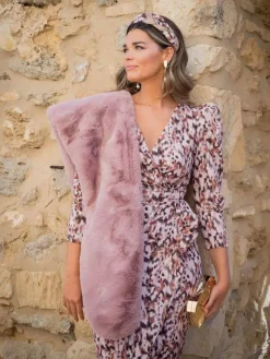 Vestidos Para Madres De Comunión|Vestidos Invitadas Boda De Día-Mariquita Trasquilá VESTIDO VELA RosaNude